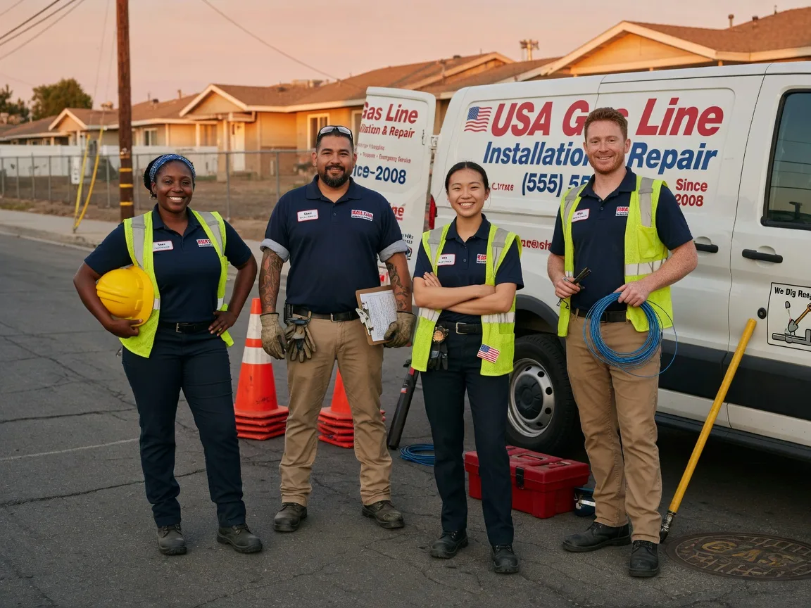 Gas Line Installation company in Talmage, NE